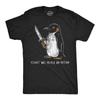 Men's Funny T-Shirt Flight Was Never An Option Penguin