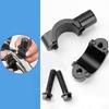 SHULLIN 2pcs Bike Handle Mirror Holder 22mm Universal Mount Holder Adapter Clamp Mirror Mount