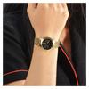 Casio STANDARD Series 50 Meters Waterproof Quartz Movement Stainless Steel Strap Japanese and Korean Watch Women's Watch Black Dial LTPV300G1A