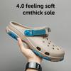 Summer Trendy Hollow Out Sandals Couple Outdoor Casual Shoes Beach Wear Korean Style Plus Size Slippers