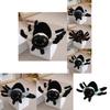 Adorable Cute Plush Spider Keychain Charm Soft Toy Doll Cartoon Accessory 12cm