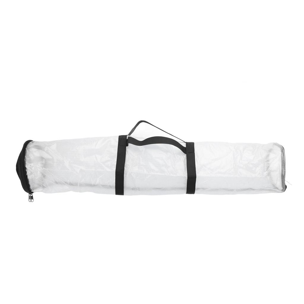 Gift Wrap Organizer PVC Waterproof Dust Proof Transparent 80x16cm Wrapping Paper Storage Bag
