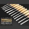 12x/Set Carving Tool Set Sculpture Woodworking Carving Chisel Set for Hobbyists