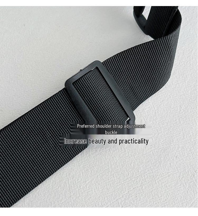 2025 Multi-Layer Lightweight Nylon Crossbody Bag - Versatile Fashion Shoulder Bag