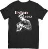 Bob Dylan 60 Folk Music Unisex Fit for Men & Women Quality Cotton T-Shirt Black