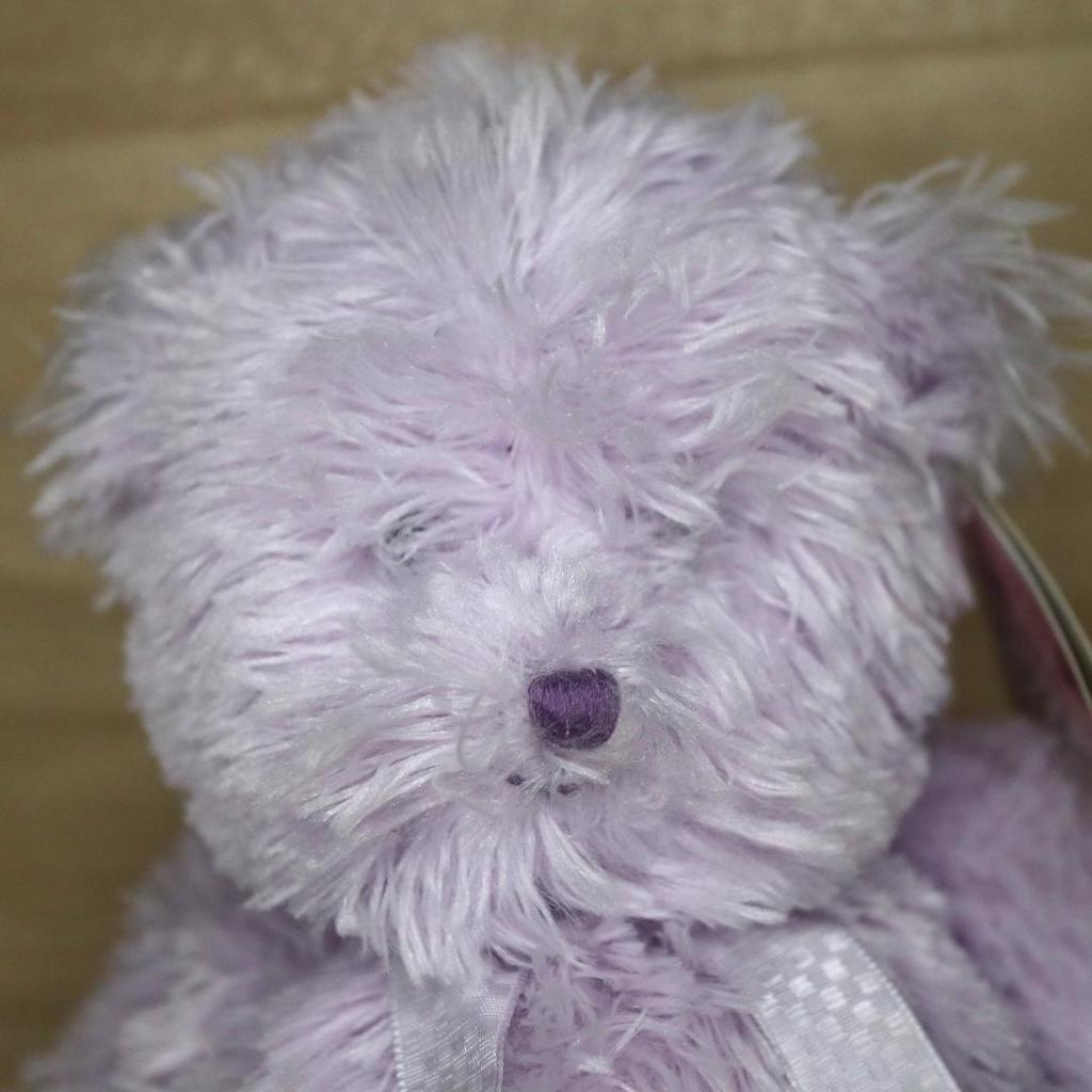 [USED] BOYDS BEARS baby purple teddy bear
