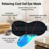 Cooling Gel Eye Mask | Reusable Hot & Cold Eye Mask for Puffy Eyes, Dark Circles, Relaxation & Eye Care
