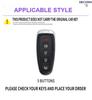 5 Buttons Car Remote Control Key Case Cover Shell Fob For Ford Escape Focus C Max Kuga Edge Explorer Taurus Keyring Accesories