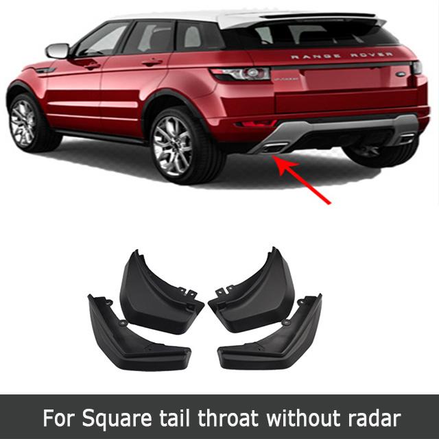 Schmutzfänger für Land Rover Range Rover Evoque -2012 Kotflügel Kotflügel Schmutzfänger Spritzschutz Kotflügel vorne hinten Auto