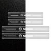 4 Stuks Auto Drempelbeschermer Transparant Decoratief Embleem 3D Sticker Voor Nissan Nismo Tiida Teana ALTIMA SYLPHY MURANO KICKS QASHQAI GTR