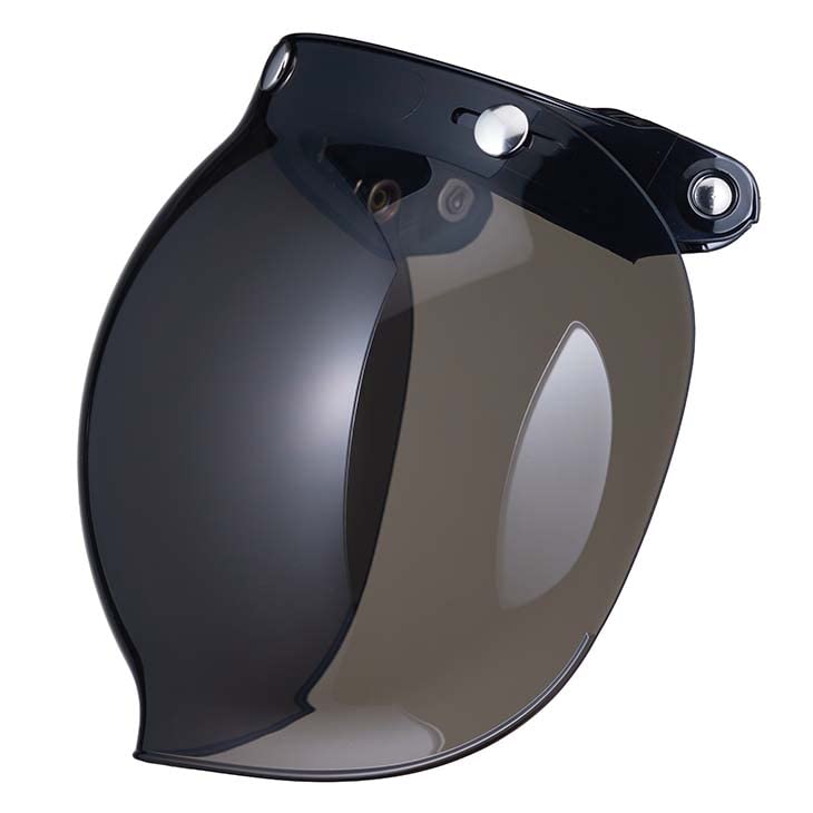 Shield Bubble Shield Light Smoke Jet Helmet Full Face Vintage Compatible with general SG standard helmets TT&CO.