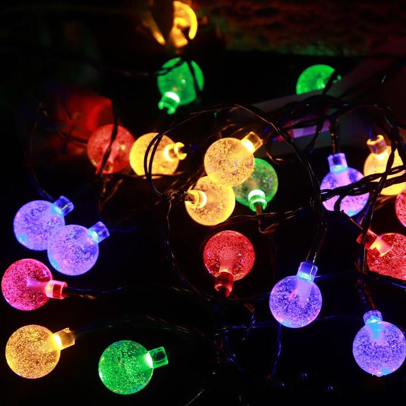 NuFeng Outdoor Camping Bubble String Lights
