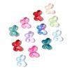 50 Stück Lampwork Perlen Schmetterlingsform Lose Abstandshalter Perlen Für Schmuckherstellung Halskette Armband Ohrring Zubehör Bunte Perlen