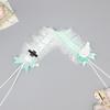 Wing Girl Ruffled Headwear Lace Trim Subculture Flouncing Headwear Cute Maid Headpiece Bows Headbands