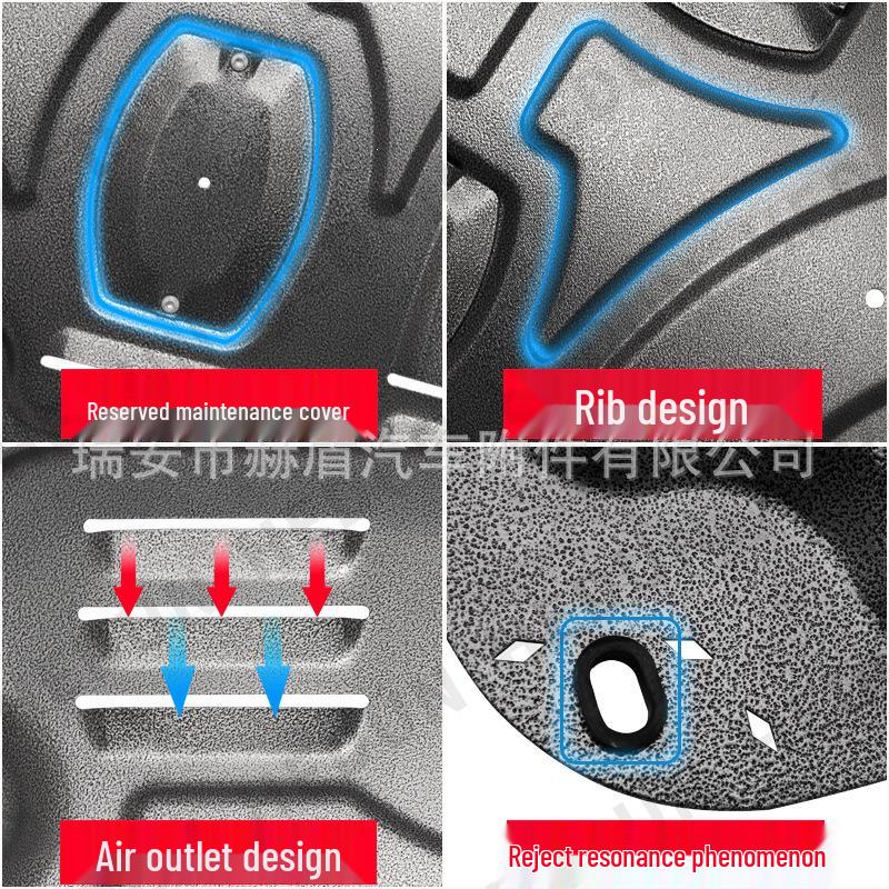 Geely Boyue Titanium Alloy Engine Guard for Manganese Steel Protection