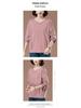 Midlife Mom's Plus Size Long-Sleeve Cotton Shirt - Loose Fit, Slimming, Versatile for Spring/Autumn