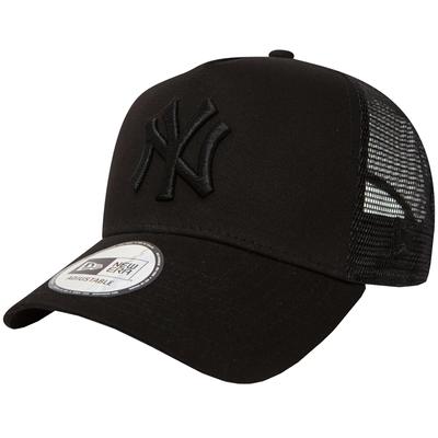Clean Trucker New York Yankees MLB Cap, Mens Black Cap