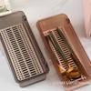 Dustproof Chopstick Holder with Lid Draining Chopstick Cage Kitchen Tableware Storage Box Household Organizer