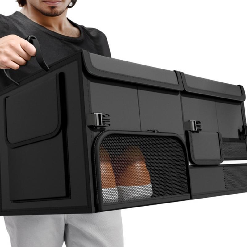 Car Organizers Foldable Storage Bin Trunk Organizers Glove Compartment Box for Efficient Space Saving and Organization