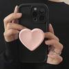 Heart-Shaped Phone Holder: Universal Silicone Airbag Adhesive Stand