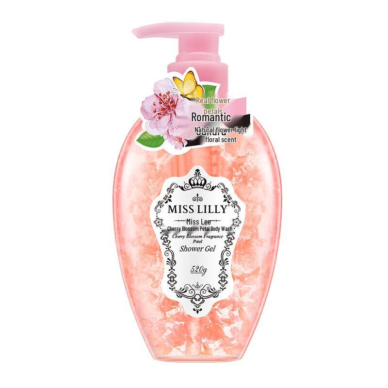 Miss Lilly Cherry Blossom Petal Shower Gel