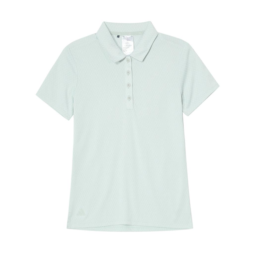 New Adidas Polo Shirt Women's Light Pea Green JE9903