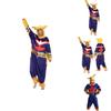 Cosplay All Might z My Hero Academia ze směsi polyesteru pro Halloween a fanoušky anime