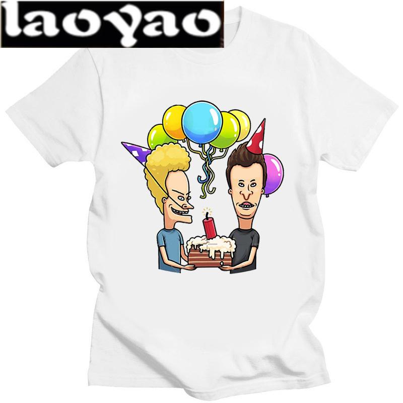 Beavis and Butthead BB Newest TShirt for Unisex Around The Christmas Tree Round Collar Basic Distinctive Birthday Gift Tops