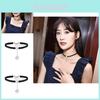 Stylish Korean Vintage Choker Necklace With Geometric Square Zirconia Design For Women