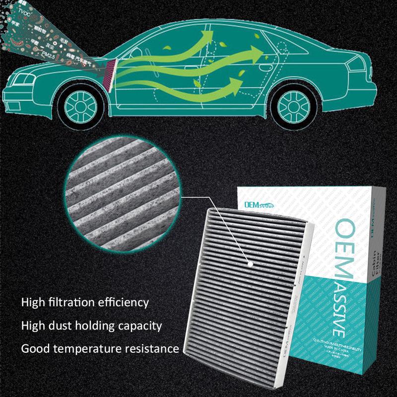 Car Pollen Cabin A/C Air Filter For VW Bora A4 1J Jetta 1999 - 2005 1.9 SDI TDI 1.4/1.6/1.8/2.0/2.3/2.8L AQM ALH ARL ASZ ATD AJM