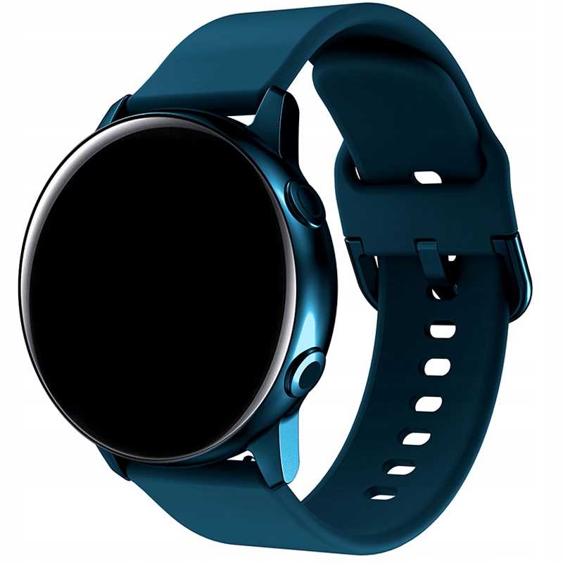 Sc Silicone Band 22Mm Ocean Blue