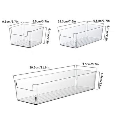 Eyelash Storage Box For U-Shaped Facial Mask Organizer Kitchen Refrigerator Fruit And Vegetable Crisper Cosmetic Storage Box