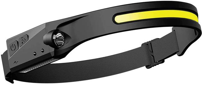 Rechargeable Led 2-In-1 Headlamp - 4 Modes, Adjustable Strap