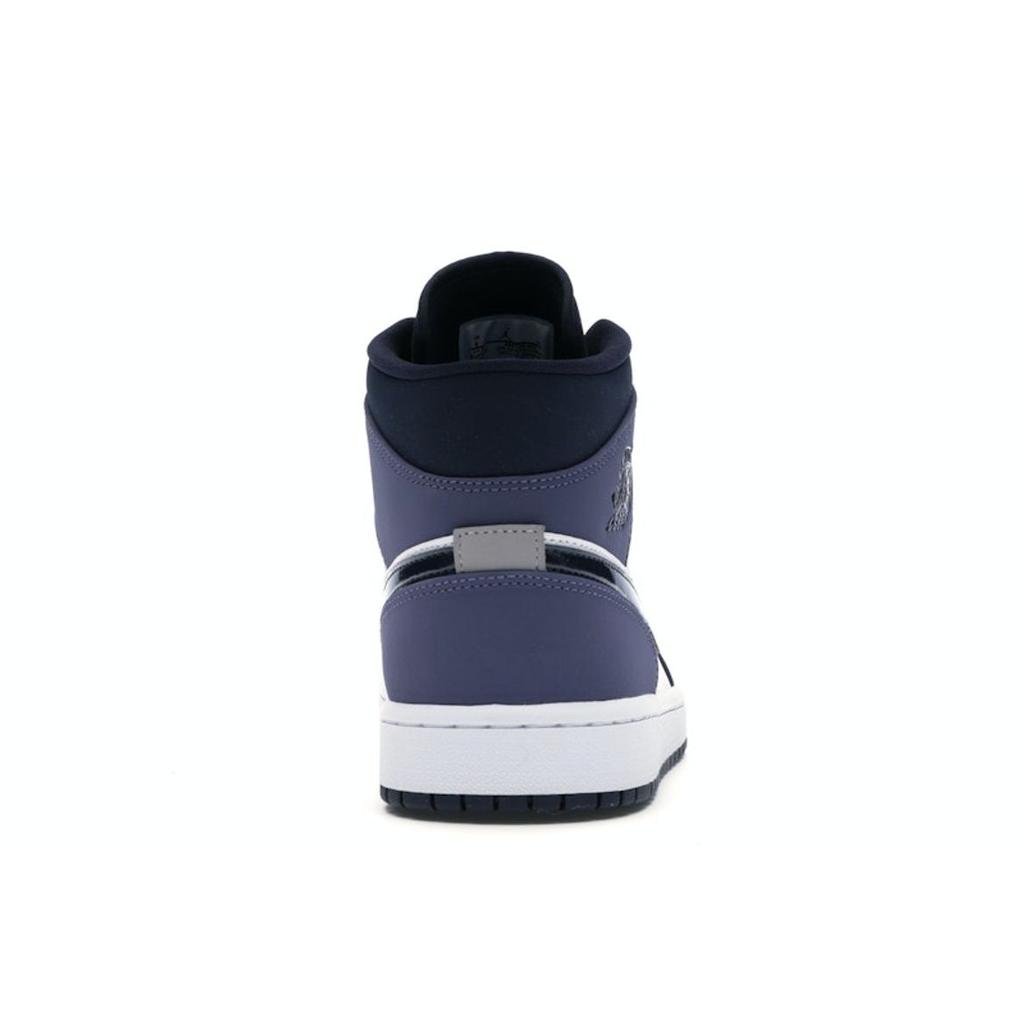 Unisex tenisky Air Jordan 1 Mid Sanded Purple Obsidian Sanded-Purple-Bílé 554724-445