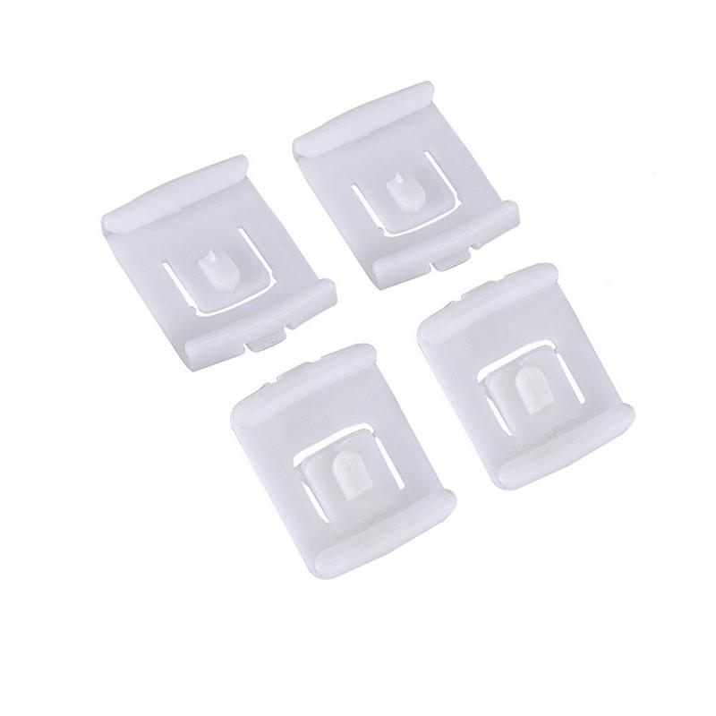 4PCS Seat Fastener Rail Runner Clips Sliders Guide For VW Golf MK1 MK2 MK3 Jetta MK1 MK2 Scirocco MK1 MK2