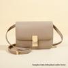2025 Women's Genuine Leather Tofu Crossbody Bag - Fashionable Summer Shoulder Bag