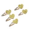 5PCS Plastic Hair Clip For Girls Smooth Hold Barrettes Stylish Headwear Ideal For Preschool And Birthday Parties