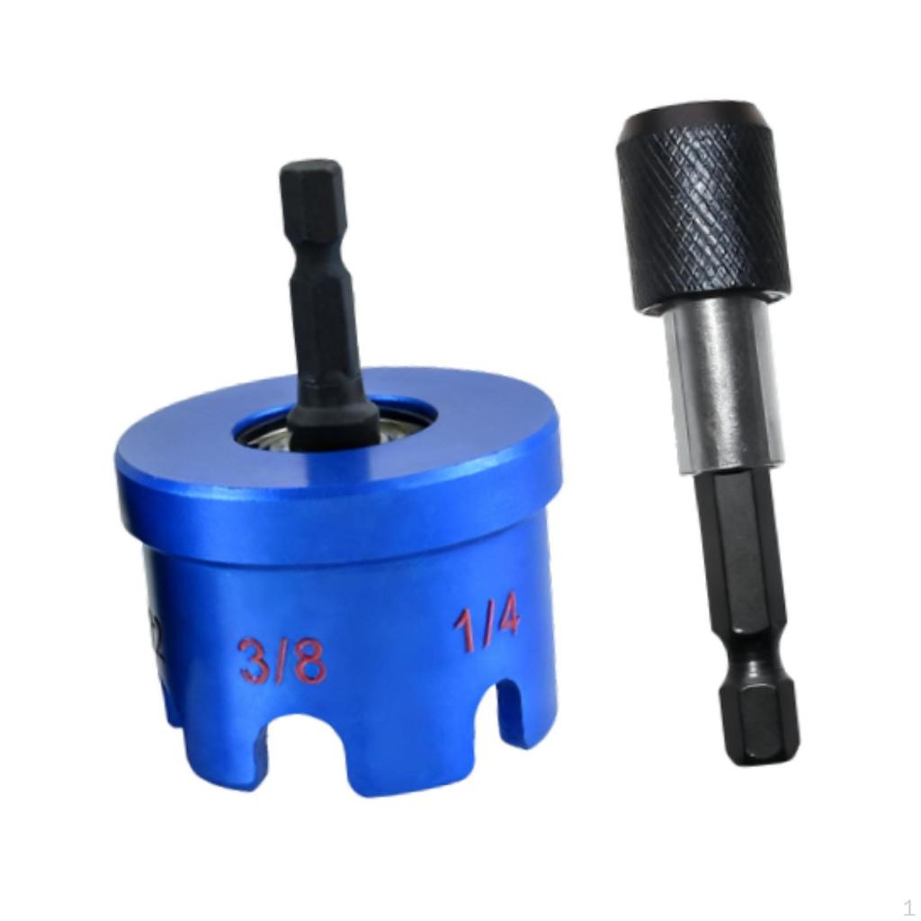 Accessory for Nuts 1/4", 3/8" And 1/2" Threaded Rods. Compact, Fast Tool