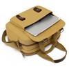 Canvas Handbag Men's Business Briefcase Shoulder Crossbody Bag