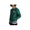 Vans Dunton Logo Print Baseball Collar Long Sleeve Jacket Men Jackets Green VN000G81BDX