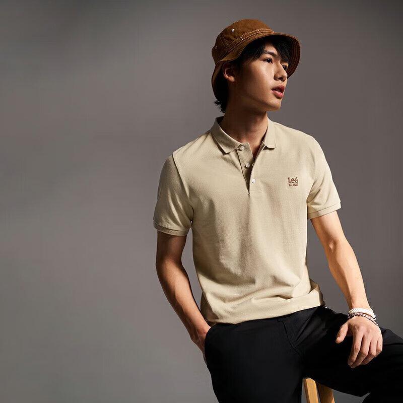 Lee Unisex Embroidered Logo Cooling Polo Shirt
