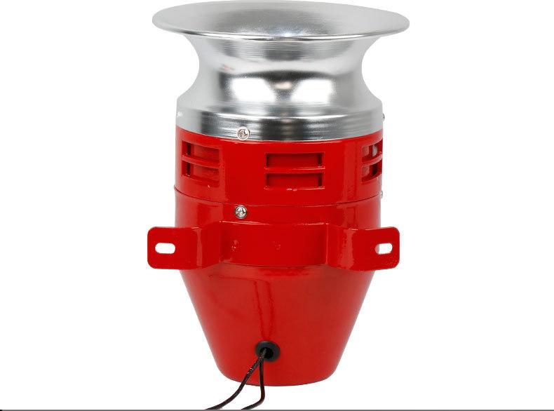 MS-390 High Decibel Electric Motor Air Raid Siren - 12V/24V/220V Alarm Horn