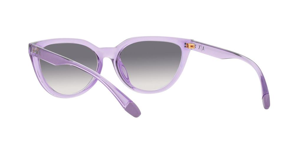 Sunglasses AX4130SU SHINY TRANSPARENT PURPLE GRADIENT BLUE Lens 56 [Armani Exchange] Frame/CLEAR