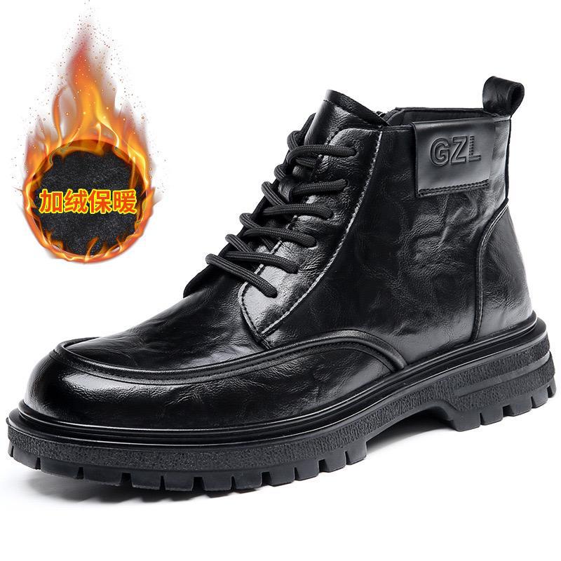 

Diro Shark Men s Autumn and Winter New British Martin Boots Platform Outdoor Hiking Tooling Boots Versatile Fashion Trend 44