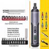 Rechargeable Electric Screwdriver Kit with Adjustable Torque CN Plug (adapter Included)
