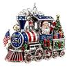 Patriotic Christmas Tree Snowflake Ornaments 250 Anniversary USA Ornament, United States 1776-2026 250th National Day Festive Keepsake, Acrylic