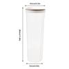 Food Storage Box Sealed Containers Fruit And Vegetable Storage Box For Cereal Spaghetti Noodle Wheat Pasta Oganizer