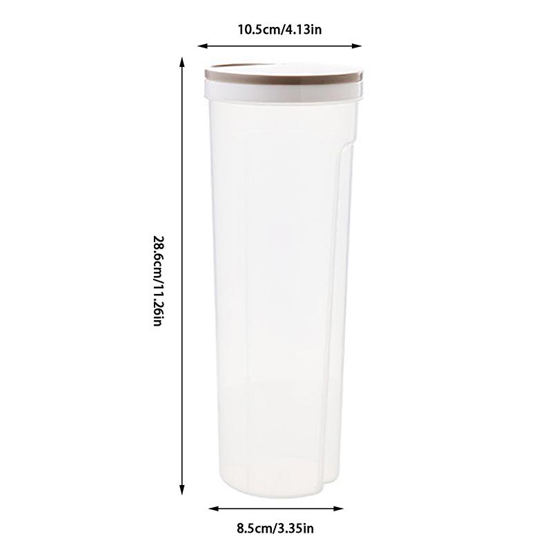 Food Storage Box Sealed Containers Fruit And Vegetable Storage Box For Cereal Spaghetti Noodle Wheat Pasta Oganizer