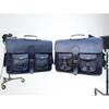 Motorcycle Pouch Goat Leather Two Bags Panniers Saddle Bag Saddlebags Antitheft