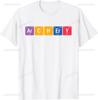 Archery  Periodic Table Archer BowUnisex Bow Hunting TShirt Unisex Summer Streetwear Tops Customizable Unisexs Clothing Ropa Hombre